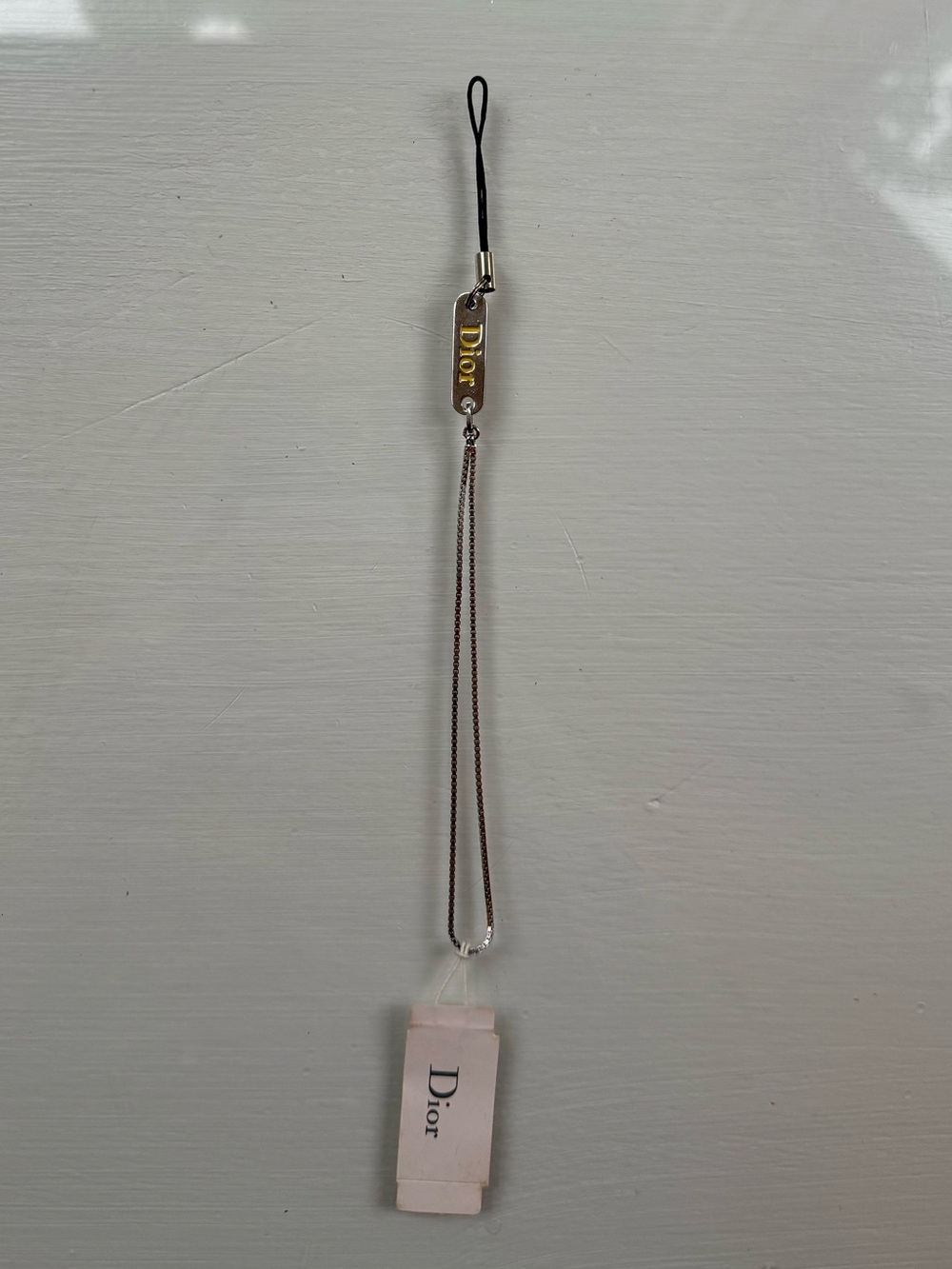 Vintage Dior Phone Charm Strap